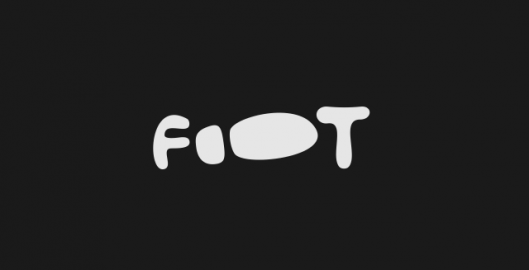 Foot, logotype, word mark, footwear firm logo design by Utopia branding agency