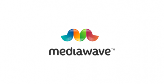 Media Wave, advertising agency logo design by Utopia branding agency
