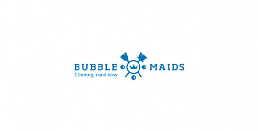 Logo design for a London based cleaning company, Bubble Maids.