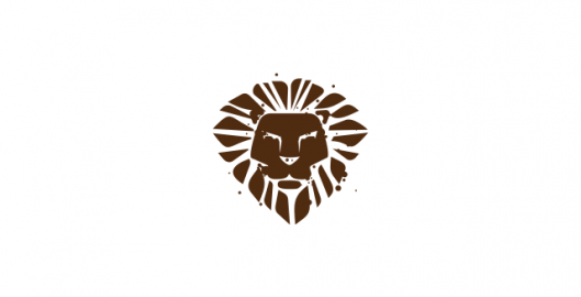 Lion, lion head, lion crest, logo design symbol for sale, design by Utopia branding agency